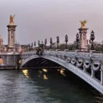 8 dzielnica Paryża - most Aleksandra III